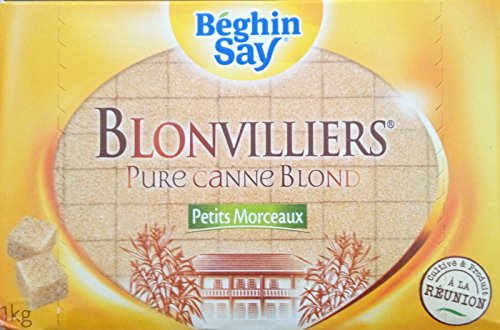 Blondvillers pure Canne blond, Würfelzucker, kleine Würfel Rohrzucker 1kg Blondvillers pure Canne blond, Würfelzucker, kleine Würfel Rohrzucker 1kg von Bégin Say
