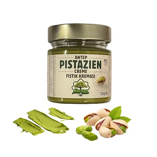 Natürliche Pistaziencreme aus Premium Pistazien | 200 g | Für die virale Dubai-Schokolade und alle Gerichte | Pistazienpaste | Pistazienmus | Ohne Palmöl und Glukose (1 Stück Premium Pistaziencreme) von Beho