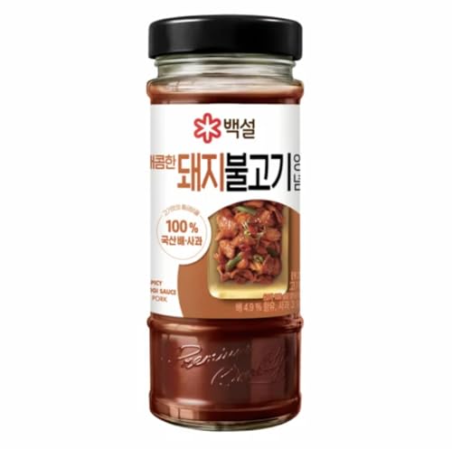 CJ Beksul Koreanische Bulgogi Sauce für Pikant scharfes Schweinefleisch 500g von CJ