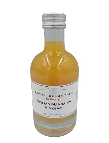 Royal Belberry Sicilian Mandarin Vinegar Essig mit sizilianischen Mandarinen 200ml von Belberry, Belgien