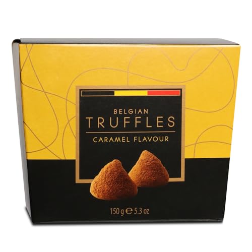 Belgotruff - belgische Schokoladentrüffel | Schokotrüffel Pralinen | mit Karamell - 150g Belgotruff - belgische Schokoladentrüffel | Schokotrüffel Pralinen | mit Karamell - 150g von Belgian Truffles