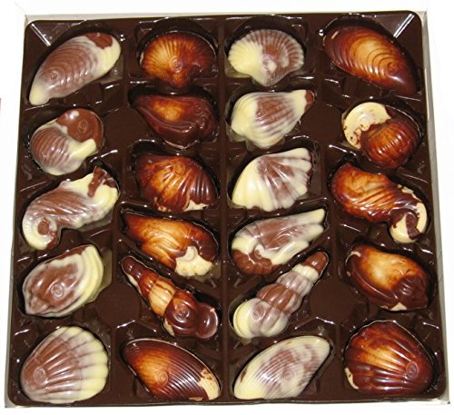 6 Boxen a 250g Belgische Meeresfrüchte Pralinen Chocalate Seashells von Belgische Pralinen Meeresfrüchte