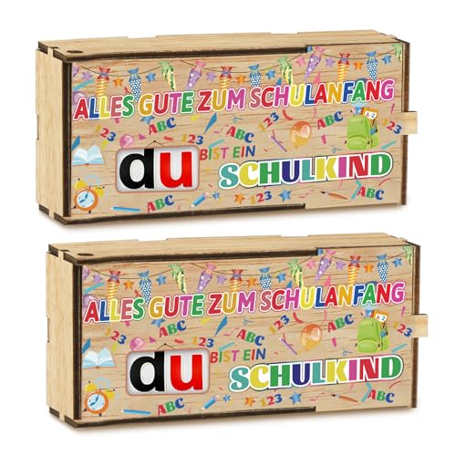 Geschenk zur Einschulung Geschenkbox für Duplo, 2er Set Holz Geschenkbox für Schokoladenriegel Schokolade Aufbewahrungsbox Schokolade Geschenk zur Einschulung Geschenk zur Einschulung Geschenkbox für Duplo, 2er Set Holz Geschenkbox für Schokoladenriegel Schokolade Aufbewahrungsbox Schokolade Geschenk zur Einschulung von Belillpipi