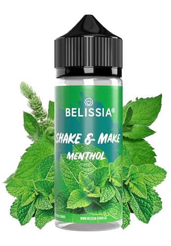 Belissia - Hochdosiertes Lebensmittel Aroma - Menthol - 10ml mit praktischer Schüttelflasche zum mischen. Zur Verwendung in Lebensmitteln, für Vernebler, Nebelmaschinen, uvm. von Belissia