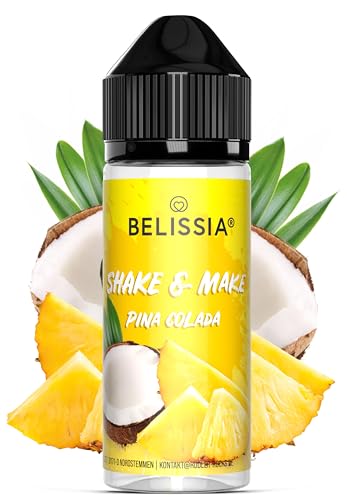 Belissia Lebensmittelaroma - Pina Colada - Hochdosiertes Lebensmittel Aroma 10ml. Für Lebensmittel, Kochen, Backen, Hobby, Raumerfrischung uvm. von Belissia