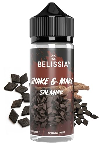 Belissia - Hochdosiertes Lebensmittel Aroma - Salmiak - 10ml mit praktischer Schüttelflasche zum mischen. Zur Verwendung in Lebensmitteln, für Vernebler, Nebelmaschinen, Diffuser uvm. von Belissia