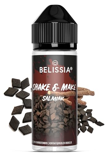 Belissia Lebensmittelaroma - Salmiak - Hochdosiertes Lebensmittel Aroma 10ml. Für Lebensmittel, Kochen, Backen, Hobby, Raumerfrischung uvm. von Belissia