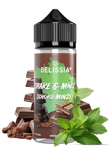 Belissia Shake and Make - Schokolade - Hochdosiertes Lebensmittel Aroma10ml mit praktischer Schüttelflasche zum mischen. Für Lebensmittel, Kochen, Backen, Hobby, Raumerfrischung uvm. von Belissia