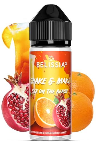 Belissia Shake and Make - Sex on the Beach - Hochdosiertes Lebensmittel Aroma 10ml mit praktischer Schüttelflasche zum mischen. Für Lebensmittel, Kochen, Backen, Hobby, Raumerfrischung uvm. von Belissia