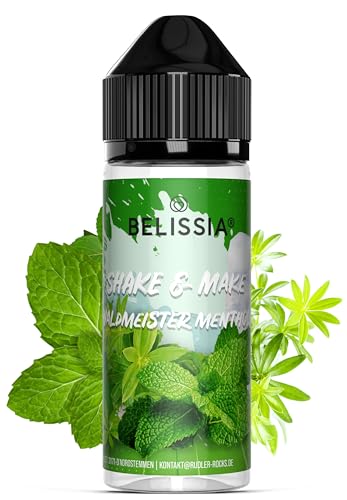 Belissia Lebensmittelaroma - Waldmeister-Menthol - Hochdosiertes Lebensmittel Aroma 10ml. Für Lebensmittel, Kochen, Backen, Hobby, Raumerfrischung uvm. von Belissia