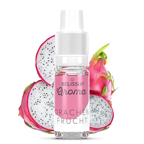 Belissia Lebensmittelaroma - Drachenfrucht - Hochdosiertes Lebensmittel Aroma 10ml. Zur Verwendung in Lebensmitteln & Getränken für Vernebler, Nebelmaschinen, Diffuser uvm. von Belissia