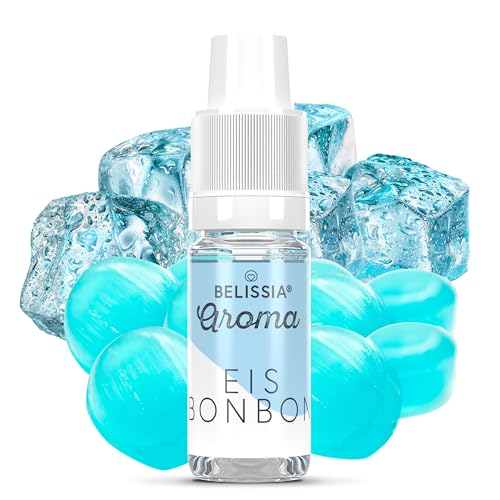 Belissia Lebensmittelaroma - Eisbonbon - Hochdosiertes Lebensmittel Aroma 10ml. Zur Verwendung in Lebensmitteln & Getränken für Vernebler, Nebelmaschinen, Diffuser uvm. von Belissia