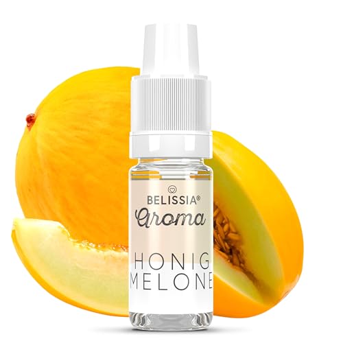 Belissia Lebensmittelaroma - Honigmelone - Hochdosiertes Lebensmittel Aroma 10ml. Zur Verwendung in Lebensmitteln & Getränken für Vernebler, Nebelmaschinen, Diffuser uvm. von Belissia