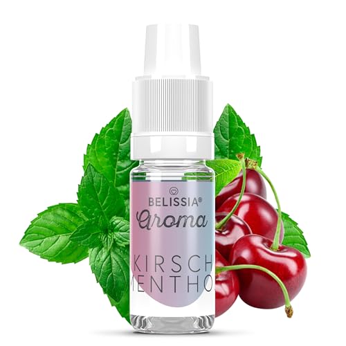 Belissia Lebensmittelaroma - Kirsch-Menthol - Hochdosiertes Lebensmittel Aroma 10ml. Zur Verwendung in Lebensmitteln & Getränken für Vernebler, Nebelmaschinen, Diffuser uvm Belissia Lebensmittelaroma - Kirsch-Menthol - Hochdosiertes Lebensmittel Aroma 10ml. Zur Verwendung in Lebensmitteln & Getränken für Vernebler, Nebelmaschinen, Diffuser uvm von Belissia