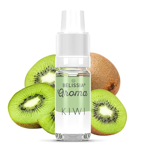 Belissia Lebensmittelaroma - Kiwi - Hochdosiertes Lebensmittel Aroma 10ml. Zur Verwendung in Lebensmitteln & Getränken für Vernebler, Nebelmaschinen, Diffuser uvm. von Belissia