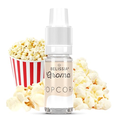 Belissia Lebensmittelaroma - Popcorn - Hochdosiertes Lebensmittel Aroma 10ml. Zur Verwendung in Lebensmitteln & Getränken für Vernebler, Nebelmaschinen, Diffuser uvm. von Belissia