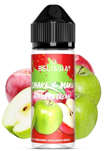 Belissia Lebensmittelaroma - Apfel-Extrem - Hochdosiertes Lebensmittel Aroma 10ml. Für Lebensmittel, Kochen, Backen, Hobby, Raumerfrischung uvm. von Belissia