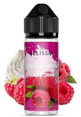 Belissia Lebensmittelaroma - Himbeer-Sahne - Hochdosiertes Lebensmittel Aroma 10ml. Für Lebensmittel, Kochen, Backen, Hobby, Raumerfrischung uvm. von Belissia