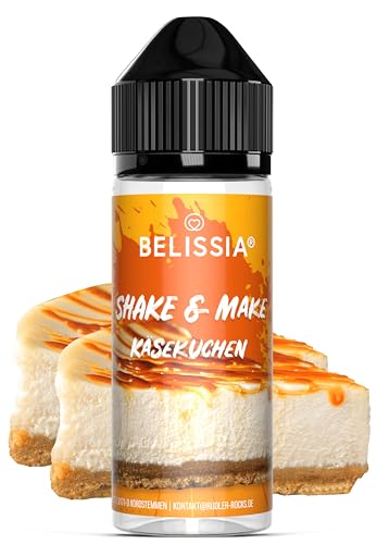 Belissia Lebensmittelaroma - Käsekuchen - Hochdosiertes Lebensmittel Aroma 10ml. Für Lebensmittel, Kochen, Backen, Hobby, Raumerfrischung uvm. von Belissia