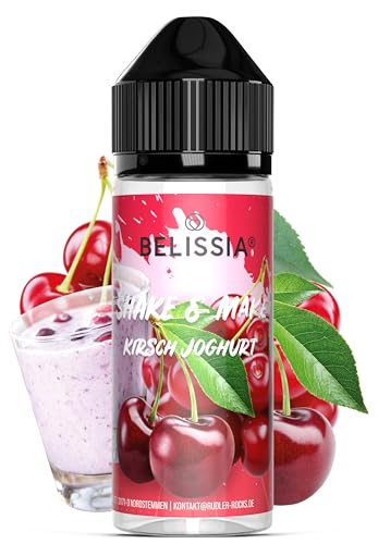 Belissia Lebensmittelaroma - Kirsch-Joghurt - Hochdosiertes Lebensmittel Aroma 10ml. Für Lebensmittel, Kochen, Backen, Hobby, Raumerfrischung uvm. von Belissia