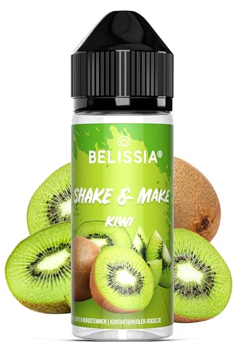 Belissia Shake and Make - Kiwi - Hochdosiertes Lebensmittel Aroma 10ml mit praktischer Schüttelflasche zum mischen. Für Lebensmittel, Kochen, Backen, Hobby, Raumerfrischung uvm. Belissia Shake and Make - Kiwi - Hochdosiertes Lebensmittel Aroma 10ml mit praktischer Schüttelflasche zum mischen. Für Lebensmittel, Kochen, Backen, Hobby, Raumerfrischung uvm. von Belissia
