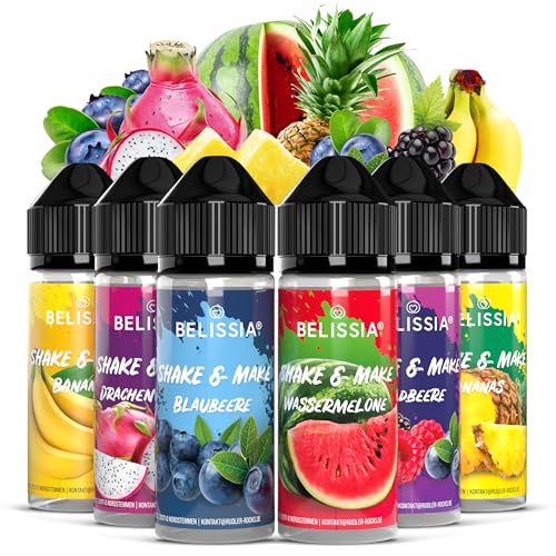 Belissia Shake and Make Set -Fruchtkorb - Hochdosiertes Lebensmittel Aroma 10ml mit praktischer Schüttelflasche zum mischen. Für Lebensmittel, Kochen, Backen, Hobby, Raumerfrischung uvm. Belissia Shake and Make Set -Fruchtkorb - Hochdosiertes Lebensmittel Aroma 10ml mit praktischer Schüttelflasche zum mischen. Für Lebensmittel, Kochen, Backen, Hobby, Raumerfrischung uvm. von Belissia