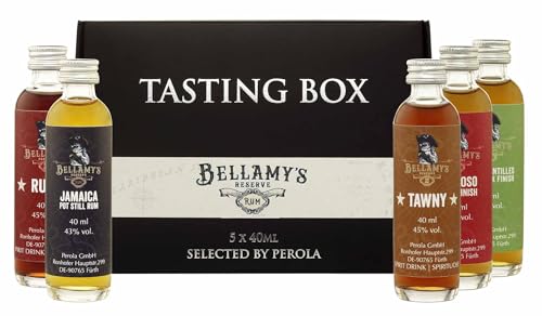 Bellamy's Reserve Rum Tasting Box (5x40ml) von Bellamy’s Rum