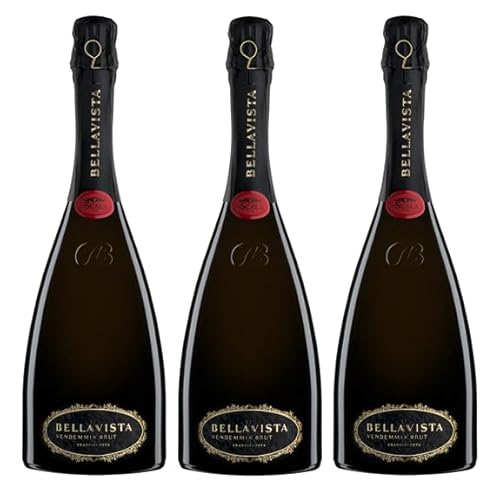 3x 0,75l - 2020er - Bellavista - Teatro "La Scala" - Brut - Franciacorta D.O.C.G. - Lombardei - Italien - Schaumwein brut von BELLAVISTA