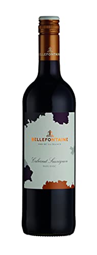 Bellefontaine Cabernet Sauvignon, Pays d’Oc (Case of 6x75cl) Frankreich/Languedoc, Rotwein (GRAPE CABERNET SAUVIGNON 100%) von Bellefontaine