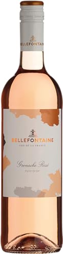 Bellefontaine Grenache Rosé, Pays d’Oc (Case of 6x75cl) Frankreich/Languedoc, Roséwein, GRAPE GRENACHE 100% von Bellefontaine