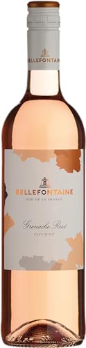 Bellefontaine Grenache Rosé, Pays d’Oc (Case of 6x75cl) Frankreich/Languedoc, Roséwein, GRAPE GRENACHE 100% von Bellefontaine