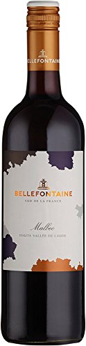 Bellefontaine Malbec, Pays de l’Haute Vallée de l’Aude (Case of 6x75cl), Frankreich/Languedoc, Rotwein (GRAPE MALBEC 100%) von Bellefontaine