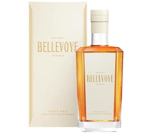 BELLEVOYE - Whisky Triple Malt - Französischer Whisky Bellevoye Blanc - Goldmedaille Concours Agricole de Paris 2022 - 40 % Alkohol - Herkunft: 100 % Frankreich - 70 cl BELLEVOYE - Whisky Triple Malt - Französischer Whisky Bellevoye Blanc - Goldmedaille Concours Agricole de Paris 2022 - 40 % Alkohol - Herkunft: 100 % Frankreich - 70 cl von Bellevoye