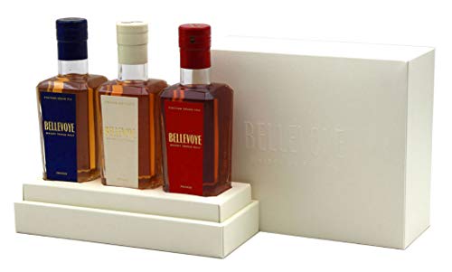 Bellevoye Coffret Tricolore Whisky 41% - 3x 20cl von Bellevoye