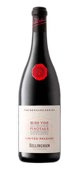 "The Bernard Series" Bush Vine Pinotage 2018 von Bellingham