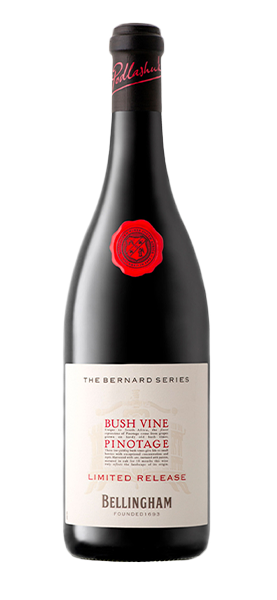 "The Bernard Series" Bush Vine Pinotage 2018 von Bellingham