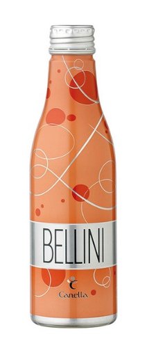 Bellini di Canella italienischer weinhaltiger Aperitif 5% 24-0,2l Piccolo Flaschen von Bellini di Canella