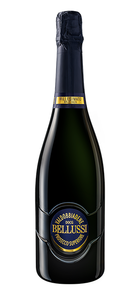 Prosecco Valdobbiadene Superiore DOCG Millesimato Brut 2020 von Bellussi