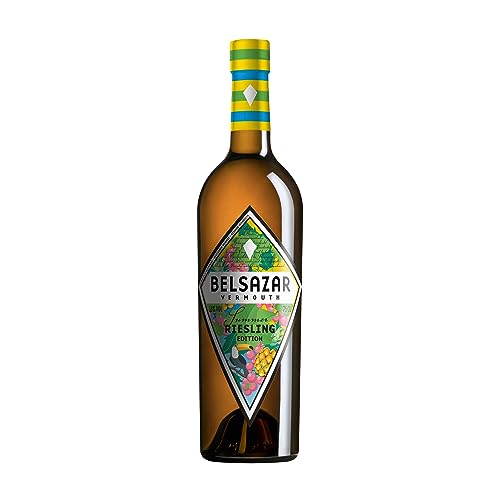 Belsazar Riesling | Vermouth | vom Berliner Lebensgefühl inspiriert | gefertigt im Schwarzwald | ideal-erfrischendes Sommergetränk | 14,5% | 750ml Einzelflasche | von Belsazar