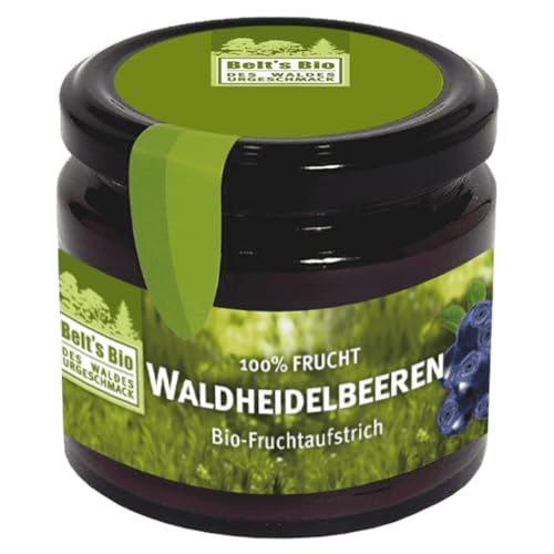 BELT'S BIO | BIO | Bio Fruchtaufstrich Waldheidelbeeren | 1er ( 1 x 200 g ) von Belt´s Bio - DES WALDES URGESCHMACK
