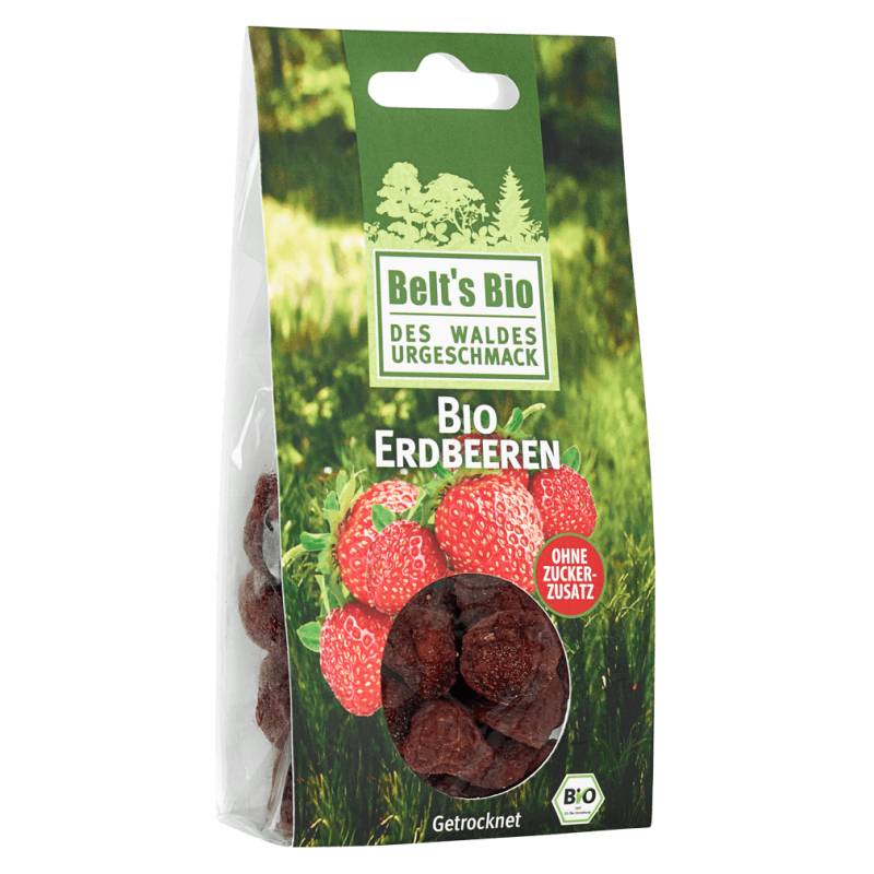 Bio Erdbeeren, getrocknet von Belt's Bioprodukte