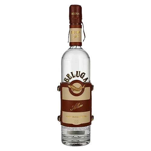 Beluga Allure Vodka 0.7 Liter Flasche 40% Alk., Premium Wodka aus Sibirien, reiner und weicher Geschmack von Beluga