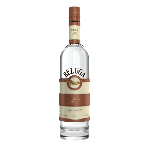 Beluga Allure Vodka 0.7 Liter Flasche 40% Alk., Premium Wodka aus Sibirien, reiner und weicher Geschmack von Beluga