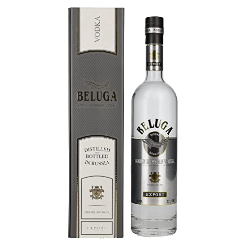 Beluga Noble Russian Vodka EXPORT 40% Vol. 0,7l in Geschenkbox von Beluga
