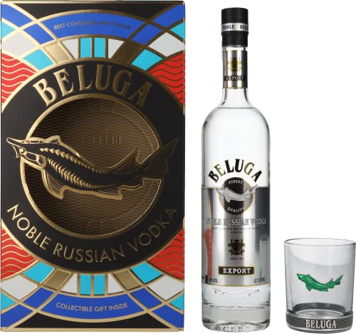 Beluga Noble Russian Vodka EXPORT Wodka (1 x 0.7 l) von Beluga