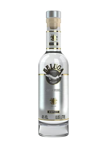 Beluga Noble Vodka 3x50 ml Flasche 40% Alk., Premium Wodka aus Sibirien, reiner und weicher Geschmack Beluga Noble Vodka 3x50 ml Flasche 40% Alk., Premium Wodka aus Sibirien, reiner und weicher Geschmack von Beluga