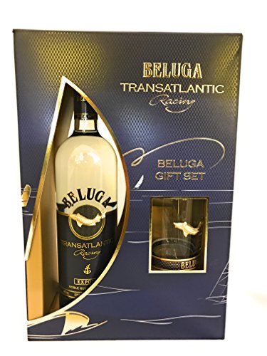 Beluga Wodka Transatlantic Racing Vodka Russian Geschenk-Set 40% 1x 0,7 Liter von Beluga