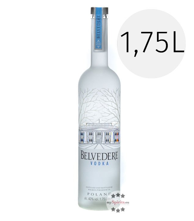 Belvedere Vodka 1,75 L (40 % vol., 1,75 Liter) von Belvedere Vodka
