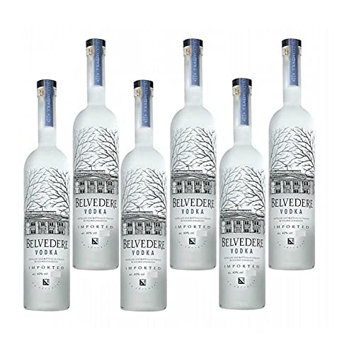 VODKA 1 Liter 6 Flaschen von BELVEDERE