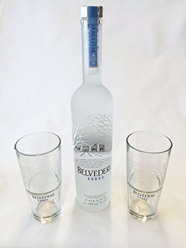 Belvedere Vodka Polen (1 x 0.7 l) mit 2 Belvedere Gläser von Belvedere Vodka